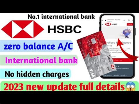 hsbc international bank account opening.